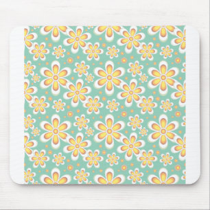 Tapis De Souris Motif Floral Fleurs sans joint