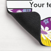 Tapis De Souris Motif floral sans couture (Coin)