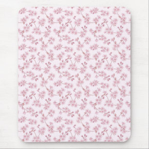 Tapis De Souris Motif floral sans couture de fleurs de cerisier ro