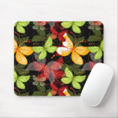 Tapis De Souris Motif foncé d'automne (Avec souris)