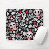 Tapis De Souris Motif fou de bébés (Avec souris)