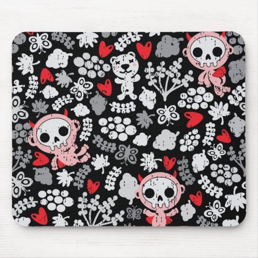Tapis De Souris Motif fou de bébés (Devant)