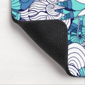 Tapis De Souris Motif funky Seashell (Coin)