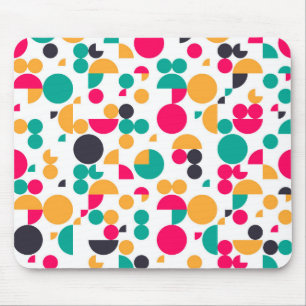 Tapis De Souris Motif géométrique coloré