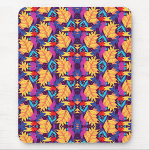 Tapis De Souris Motif géométrique complexe coloré