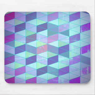 Tapis De Souris Motif géométrique Cubes en Triangles