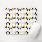 Tapis De Souris Motif géométrique fendu de triangle (Avec souris)