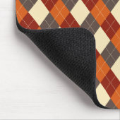 Tapis De Souris Motif Gingham d'automne  (Coin)