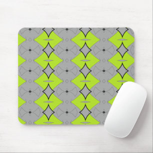 Tapis De Souris motif gris vert noir