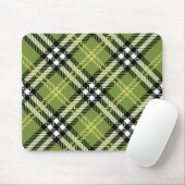 Tapis De Souris Motif irlandais vert de plaid (Avec souris)