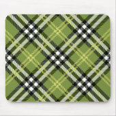 Tapis De Souris Motif irlandais vert de plaid (Devant)