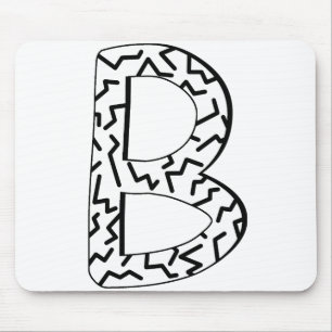 Tapis De Souris Motif Jagged B