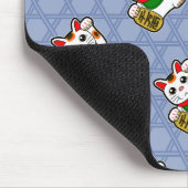 Tapis De Souris Motif japonais Lucky Cat (Coin)
