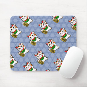 Tapis De Souris Motif japonais Lucky Cat
