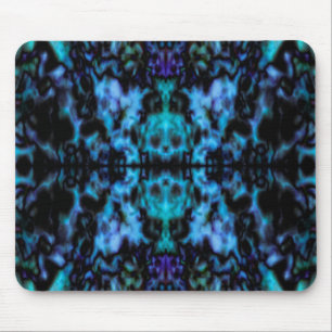 Tapis De Souris Motif kaléidoscope psychédélique