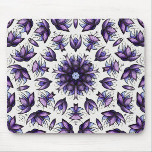 Tapis De Souris Motif kaléidoscopique Abstrait Mandala
