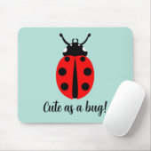 Tapis De Souris Motif Ladybug (Avec souris)