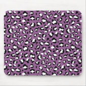 Tapis De Souris Motif léopard, Spots léopards, Leopard pourpre (Devant)
