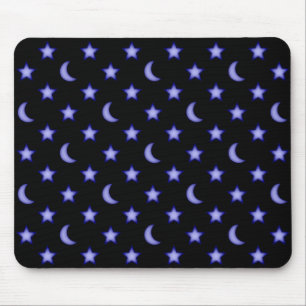 Tapis De Souris Motif Lunes et étoiles