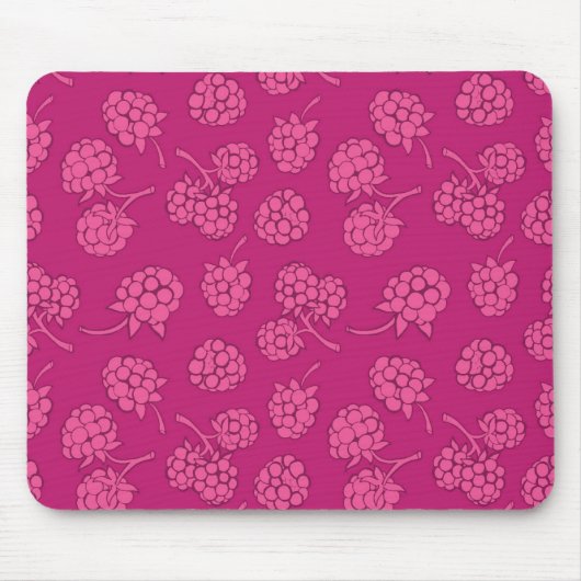 Tapis De Souris Motif magenta de baie (Devant)