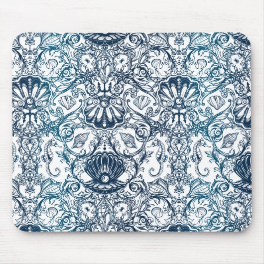 Tapis De Souris Motif maritime Vintage (Devant)