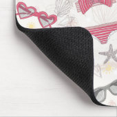 Tapis De Souris Motif mignon d'abrégé sur été (Coin)