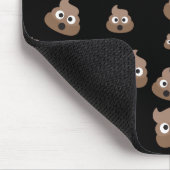 Tapis De Souris Motif mignon d'Emoji de dunette (Coin)