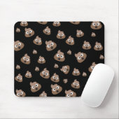 Tapis De Souris Motif mignon d'Emoji de dunette (Avec souris)