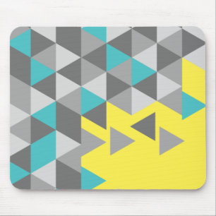 Tapis De Souris Motif minimaliste géométrique COULEUR DE L'ANNÉE