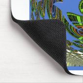 Tapis De Souris Motif moderne vintage (Coin)