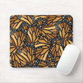 Tapis De Souris Motif Monarch Butterfly Wings (Avec souris)
