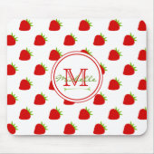 Tapis De Souris Motif mûre fraise (Devant)