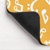 Tapis De Souris Motif musical (Coin)