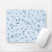 Tapis De Souris Motif musical (Avec souris)