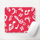Tapis De Souris Motif musical (Avec souris)