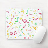 Tapis De Souris Motif musical (Avec souris)