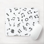 Tapis De Souris Motif musical (Avec souris)