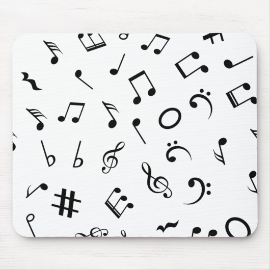 Tapis De Souris Motif musical (Devant)