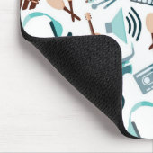 Tapis De Souris Motif musical (Coin)