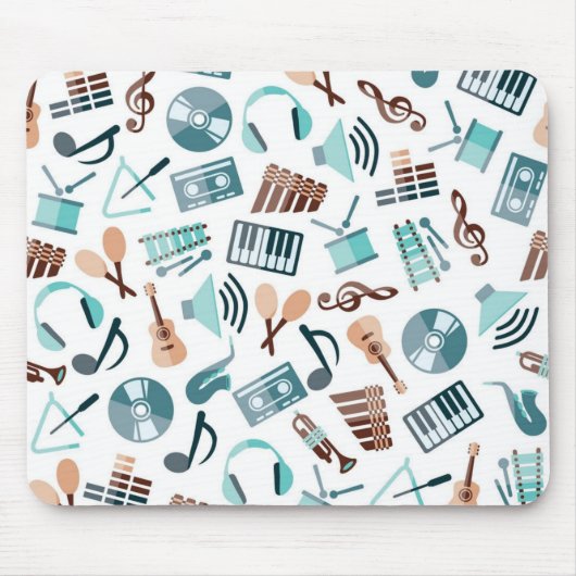 Tapis De Souris Motif musical (Devant)