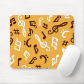 Tapis De Souris Motif musical (Avec souris)