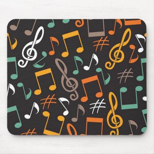 Tapis De Souris Motif musical (Devant)