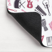 Tapis De Souris Motif musical (Coin)