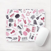 Tapis De Souris Motif musical (Avec souris)