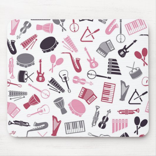 Tapis De Souris Motif musical (Devant)