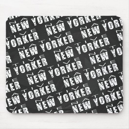 Tapis De Souris Motif natif du New Yorker (Devant)