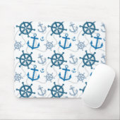 Tapis De Souris Motif nautique (Avec souris)