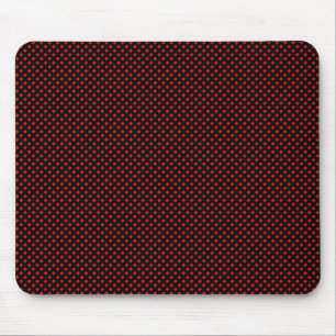 Tapis De Souris Motif net noir avec rouge