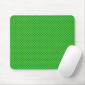 Tapis De Souris Motif net vert avec jaune (Avec souris)