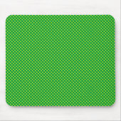 Tapis De Souris Motif net vert avec jaune (Devant)